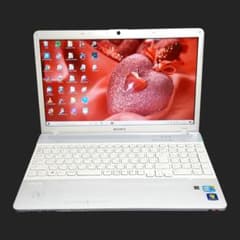 Windows11搭載/新品SSD240GB&メモリ8GB/ホワイト色/SONY SONY（ソニー） ノートパソコン 中古 windows11 Pentium Celeron 第4 Windowsノート本体