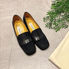 銀座かねまつ AQUA BELL フリンジローファー 23cm - メルカリ