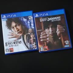 ジャッジアイズ　ロストジャッジメント　PS4 ソフトのサムネイル