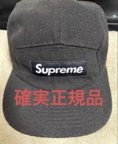 Supreme 黒 キャップ USA製のサムネイル