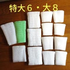 フルーツキャップ 緩衝材　 特大・大　14個セット