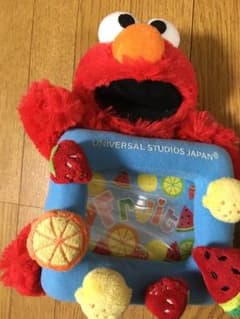 エルモ ぬいぐるみ 写真立てのサムネイル