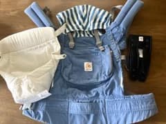 エルゴ ergobaby 抱っこひも＆インファントインサート ストライプのサムネイル