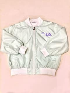 FILA ジップアップジャケット 140cm ライトグリーンのサムネイル