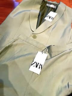 ZARA★セットアップ　ライムグリーンのサムネイル