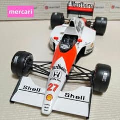 1/20　マクラーレンMP4/5B 完成品　田宮模型のサムネイル