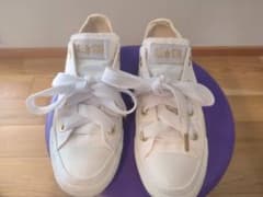 CONVERSE ALL STAR ホワイト ゴールド 25cmのサムネイル
