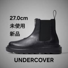 ハーフジップブーツ UNDERCOVER GU 27cm BLACK - メルカリ