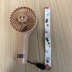 BT21 핸드 팬 캐릭터 얼굴 디자인