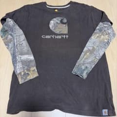 Carhartt カモフラ柄 長袖カットソーのサムネイル