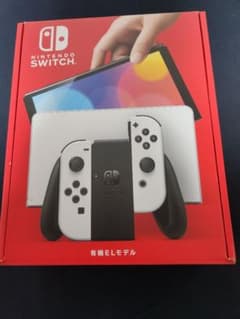 【ほぼ未使用品】 任天堂/NintendoSwitch有機ELホワイトのサムネイル