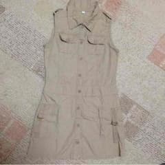 女児130cmユニクロワンピースのサムネイル