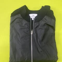 CK CALVIN KLEIN ジップアップ ジャケット ブラック Lのサムネイル