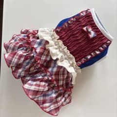 犬の服　ワンピース　♡ハンドメイド♡ Sサイズのサムネイル