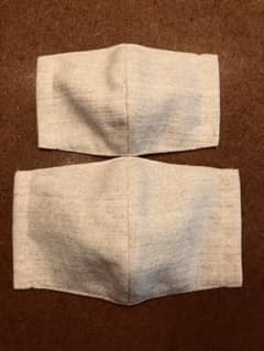 ハンドメイド　インナーマスク　二枚組のサムネイル