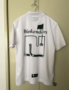 NBB WEEKEND  ポロシャツ　白のサムネイル