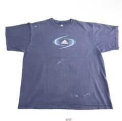 adidas アディダス Tシャツ ネイビー ストリートのサムネイル