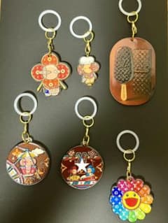 即購入OK♪アンブレラマーカーめじるしアクセサリー9個セット♪茶系♪のサムネイル