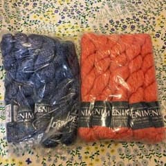 ★Remy Bu様専用★デニム風 綿糸  （糸巻きしていません）まとめ売りのサムネイル