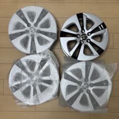 新品未使用】トヨタプリウス50系純正ホイール+ホイールカバー付き15
