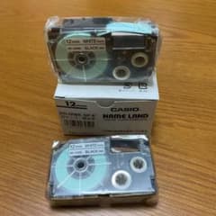 [亮ちゃん様専用]CASIO ネームランド テープ　　12mm 2個のサムネイル