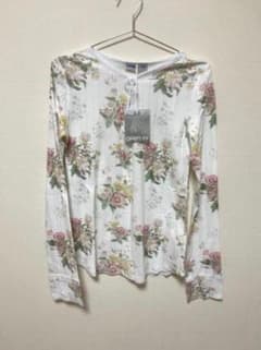 Open yyフラワープリント 長袖Tシャツ - メルカリ