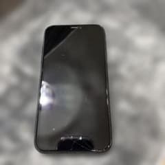 iPhone XR ブラック ひび割れ　バッテリー81% ジャンク品 iPhone XR ブラック ひび割れ バッテリー81% ジャンク品