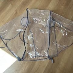 ベビーカー　レインカバーオープンタイプのサムネイル