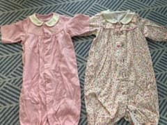 ミキハウス　２ＷＡＹオール　ロンパース２点【訳あり】のサムネイル