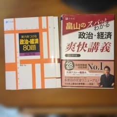 政治・経済 参考書 2冊セット 実力をつける80題 爽快講義のサムネイル