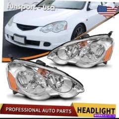USヘッドライト 2002-2004 Acura RSX DC5 USヘッドライト 2002-2004 Acura RSX DC5 - メルカリ