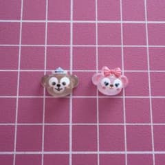 ダッフィー＆シェリーメイ ネイルパーツ 2個セットのサムネイル