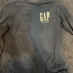 GAP WORLD CLASSIC ロングスリーブ Tシャツ L ブラックのサムネイル