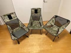 【未使用・美品】ヘリノックス　ビーチチェア、チェアツー、チェアワン（３個セット）のサムネイル