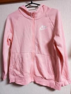 NIKE ピンク フルジップパーカー Lサイズのサムネイル