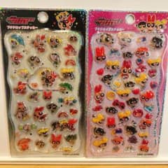 パワパフガールズ 硬いシール2枚セットのサムネイル