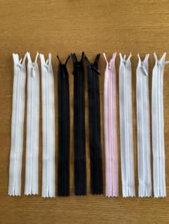 コンシールファスナー 20c10本セットまとめ売りのサムネイル