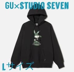 GU studio seven スタジオセブン ビッグスウェットパーカーLのサムネイル