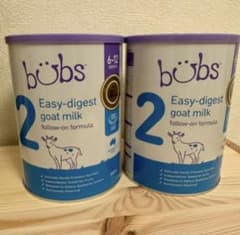 Bubs バブズ ヤギ ミルク やぎ粉ミルク ステップ1 新品 2缶セット 新品 Bubs バブズ ヤギ ミルク やぎ粉ミルク ステップ2 2缶セット 2缶