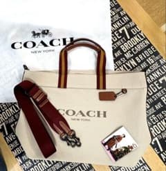 coachトートバック　新品・未使用のサムネイル
