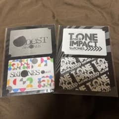 SixTONESツアーステッカーTrackONE -IMPACT- OneSTのサムネイル