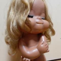 ビンテージ 昭和レトロ セクシーガール ソフビ人形 レトロ人形