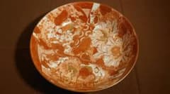 古九谷 九谷焼 赤絵 飯田屋 宮本窯 龍の図 旭山 浅井一毫 1客 - メルカリ