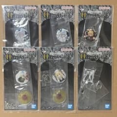DEATH NOTE 데스노트 이치 반 쿠지 H상 아크릴 매력 6개 세트