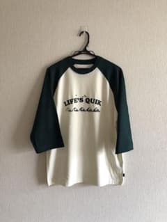 QUIKSILVER 7分袖 ラグランTシャツ Mサイズのサムネイル