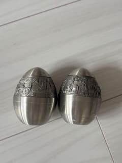 タイOriental Pewter（オリエンタルピューター）錫（スズ）塩胡椒入れのサムネイル