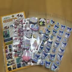 立体シール４枚セットのサムネイル