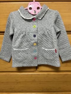 ムージョンジョン☆キッズ ジャケット グレー 120cmのサムネイル