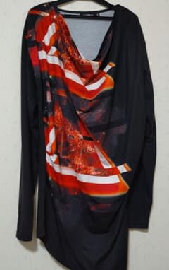 civalize シヴァーライズ ドレープシャツ 柄シャツ 彼岸花 - メルカリ