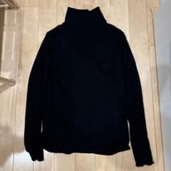 黒 タートルネック 長袖 Tシャツのサムネイル